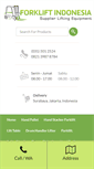 Mobile Screenshot of forkliftindonesia.com